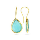 Tear-Drop-Shape-Light-Green-Cats-Eye-Earrings