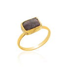 Cherry Red Tourmaline Stone Ring