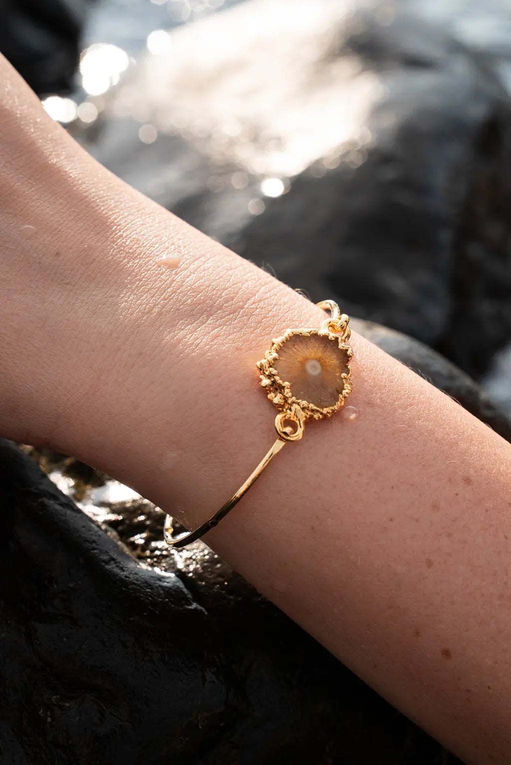 Ella Dawn Solar Agate Bracelet For Women