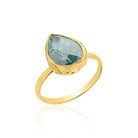 Forest Radiance Green Star Jade Ring