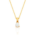 Lily Pearl Opal Stone Necklace