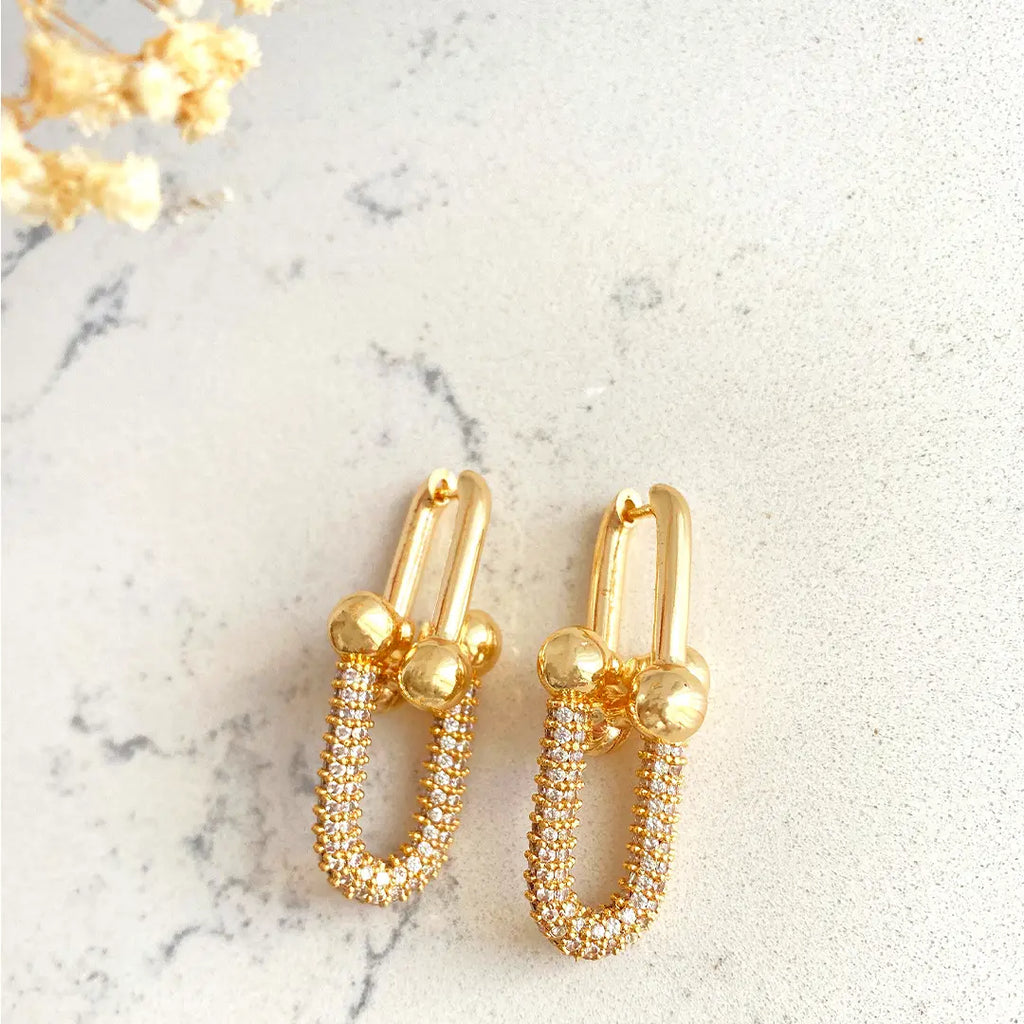 22k-Gold-Plated-On-Brass-Hoop-Earrings-Drop-gift