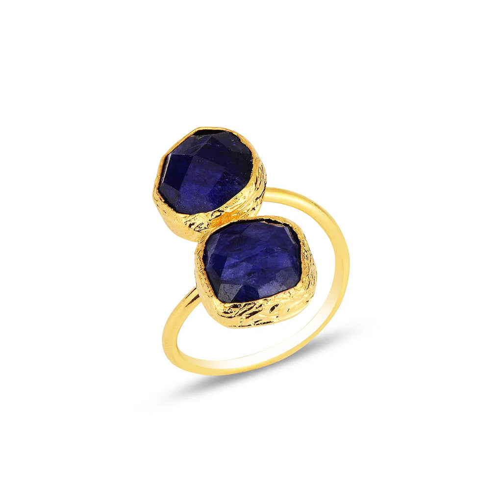 Double-Stone-Blue-Sodalite-Ring