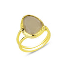 Funky-Cut-Beige-Cats-Eye-Ring