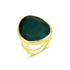 Funky-Cut-Large-Dark-Green-Cats-Eye-Ring