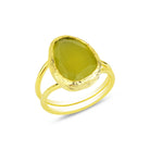 Funky-Cut-Yellow-Cats-Eye-Ring