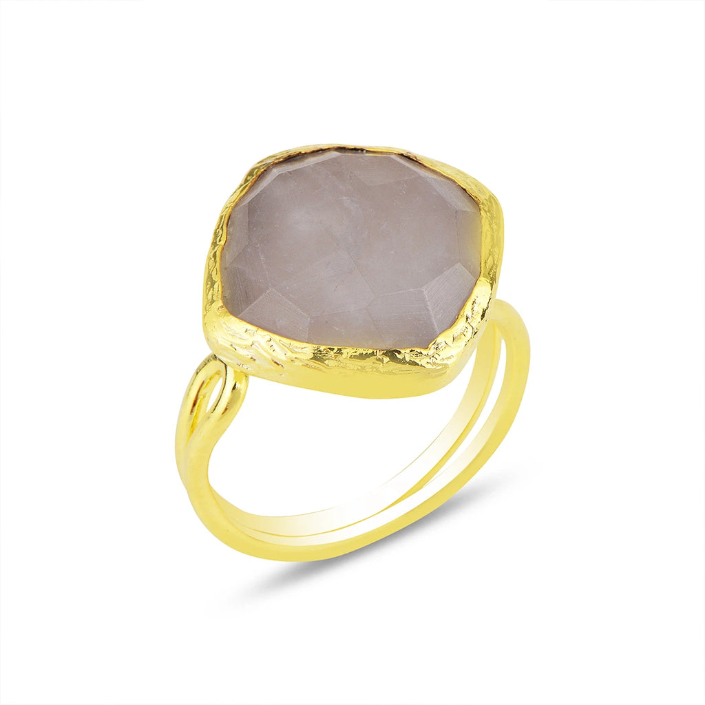 Square-Shape-Rose-Quartz-Stone-Ring