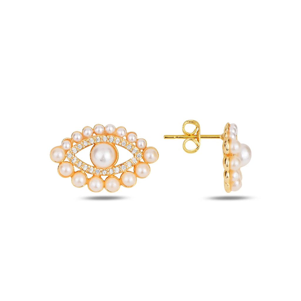 Stud-Earrings-with-Cubic-Zirconia-and-Pearl-Evil-Eye